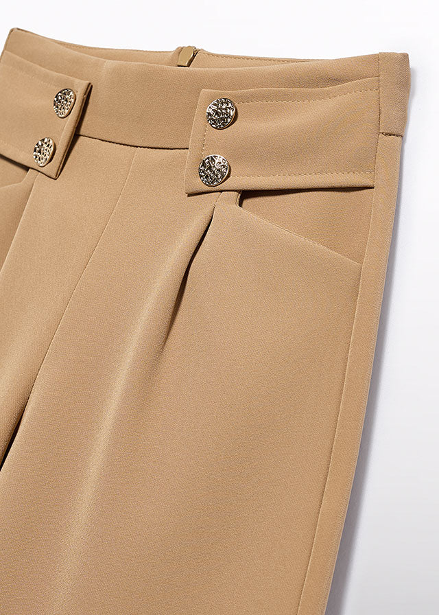 Calça culotte crepe - Abel & Lula - A&L Mini Menina - AW25-5724