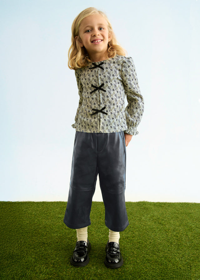 Calça culotte - Abel & Lula - A&L Mini Menina - AW25-5726