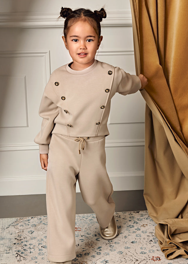 Conj. calça casaco - Abel & Lula - A&L Mini Menina - AW25-5730