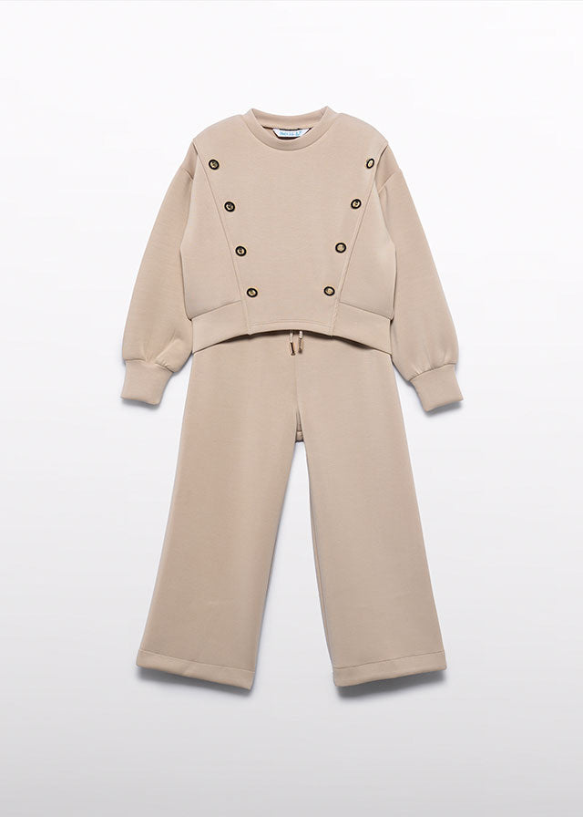 Conj. calça casaco - Abel & Lula - A&L Mini Menina - AW25-5730