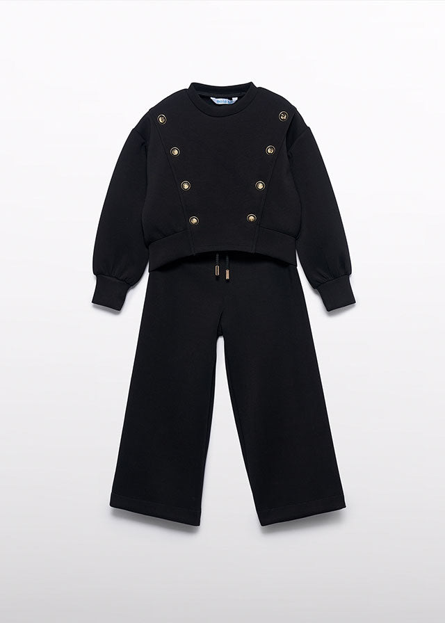 Conj. calça casaco - Abel & Lula - A&L Mini Menina - AW25-5730