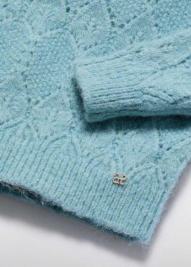 Jersey gola alta tricot - Abel & Lula - A&L Baby Menina - AW25-5816