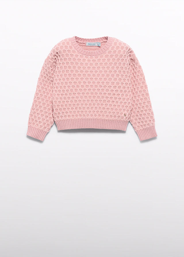 Jersey jacquard chenile - Abel & Lula - A&L Mini Menina - AW25-5828