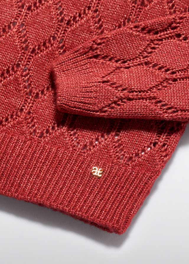 Jersey brilho - Abel & Lula - A&L Mini Menina - AW25-5831