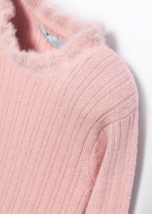 Camisola tricô combinada - Abel & Lula - A&L Mini Menina - AW25-5835