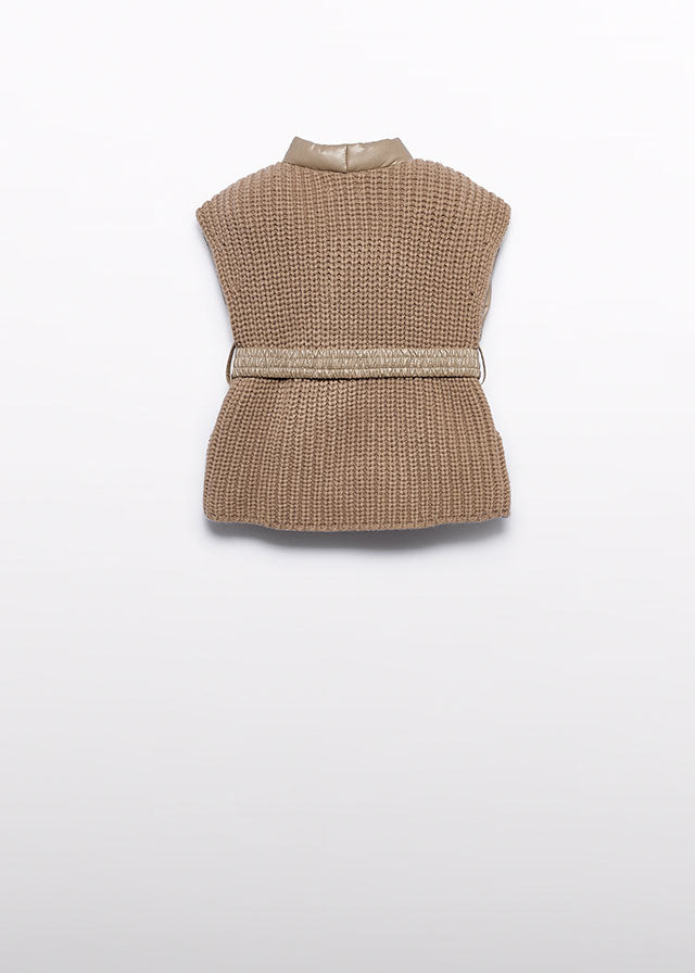 Colete acolchoado - Abel & Lula - A&L Mini Menina - AW25-5839