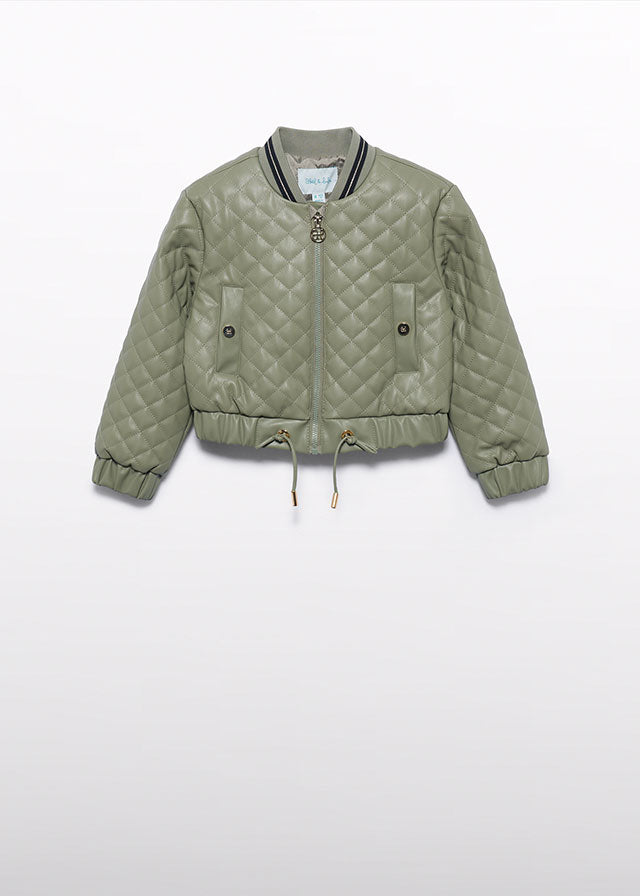 Blusão acolchoado - Abel & Lula - A&L Mini Menina - AW25-5842