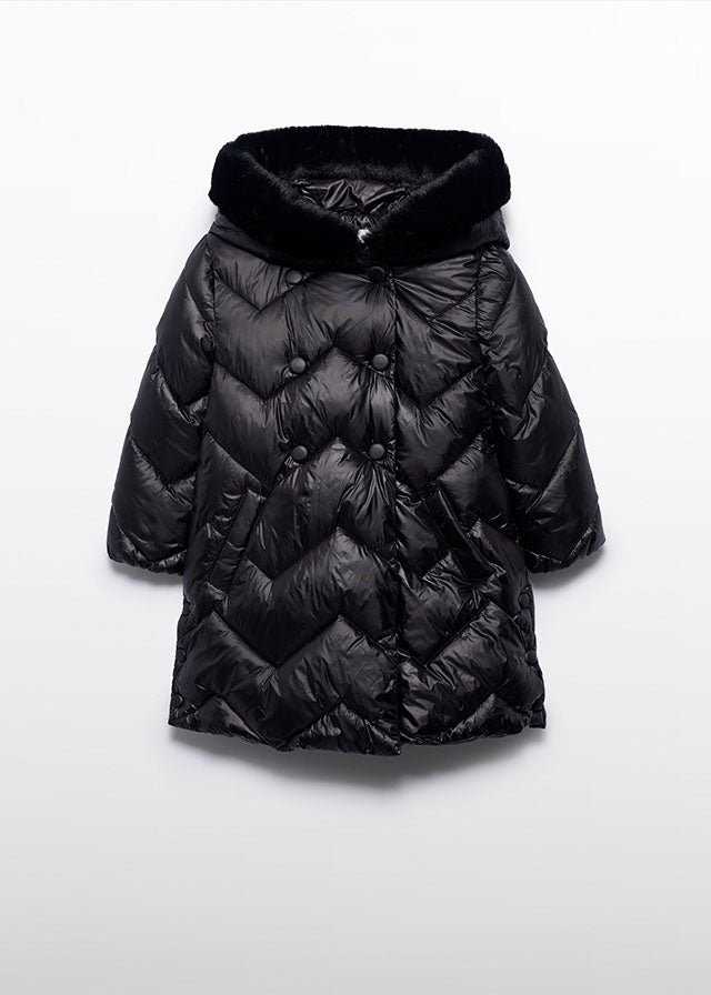 Blusão acolchoado - Abel & Lula - A&L Mini Menina - AW25-5847