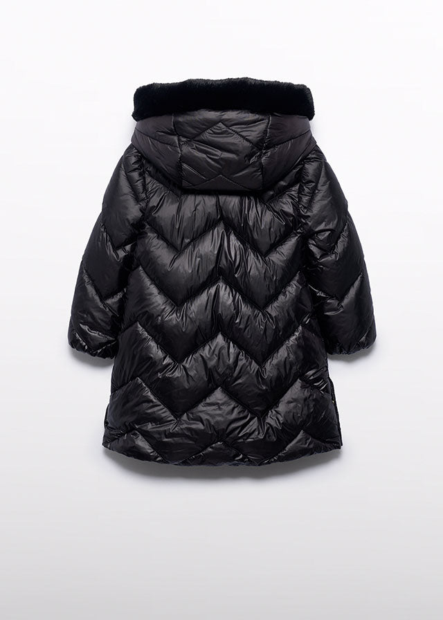 Blusão acolchoado - Abel & Lula - A&L Mini Menina - AW25-5847