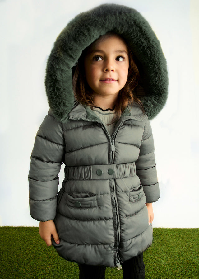Blusão acolchoado - Abel & Lula - A&L Mini Menina - AW25-5850