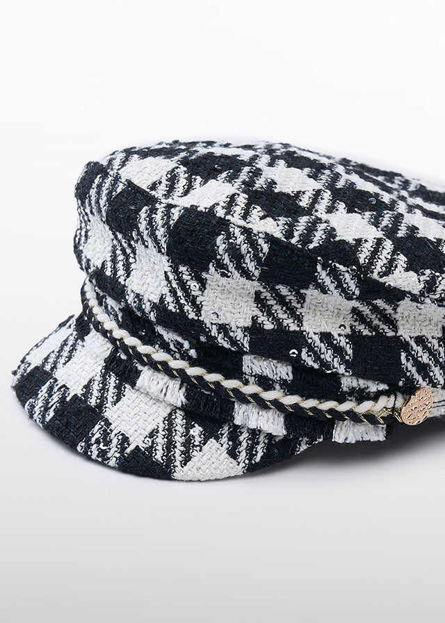 Gorro marinheiro tweed - Abel & Lula - A&L Mini Menina - AW25-5964