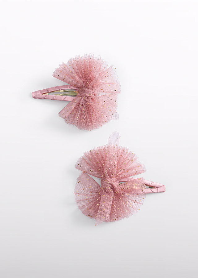 Set 2 ganchos cabelo laçadas - Abel & Lula - A&L Mini Menina - AW25-5968