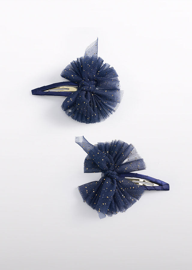 Set 2 ganchos cabelo laçadas - Abel & Lula - A&L Mini Menina - AW25-5968