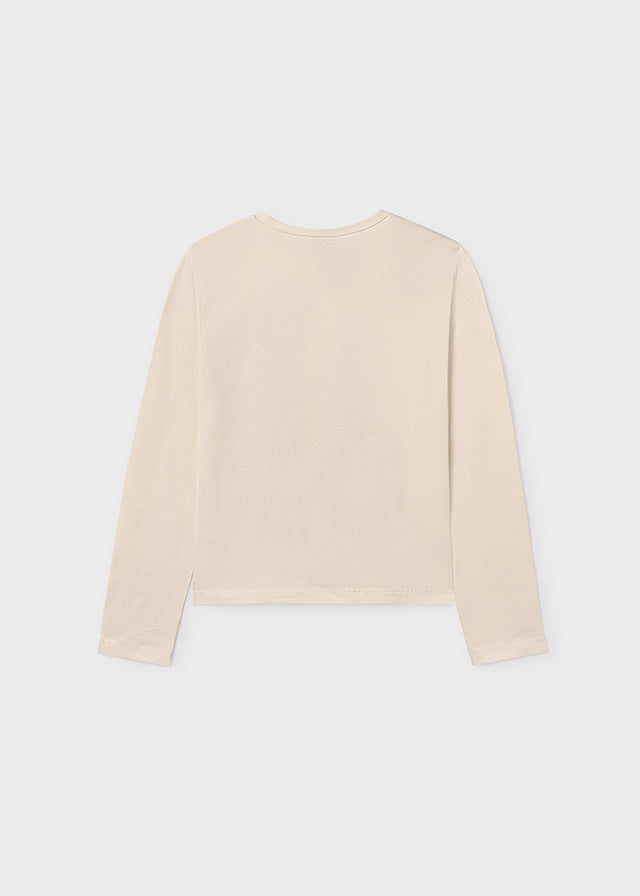Camiseta m/comp. bordada - mayoral - Menina - AW25-7017