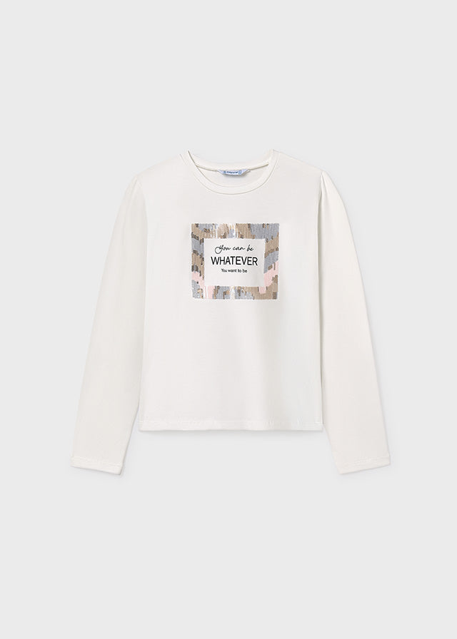 Camiseta bordada bebé - mayoral - Menina - AW25-7018