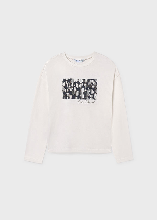 Camisola grafica - mayoral - Menina - AW25-7024