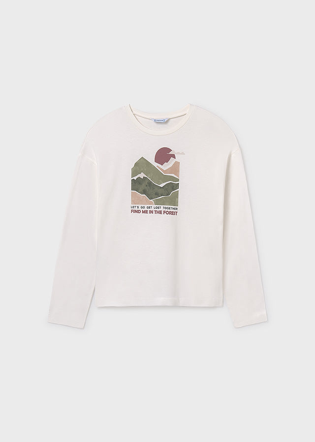 Camisola grafica - mayoral - Menina - AW25-7024