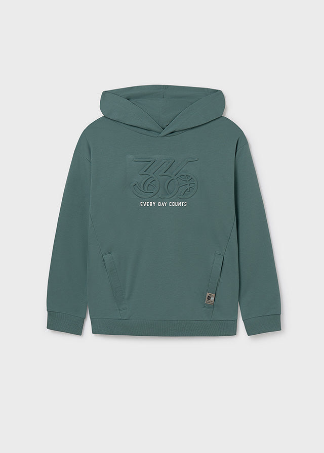 Sweat embossed c/carapuço - mayoral - Menino - AW25-7401
