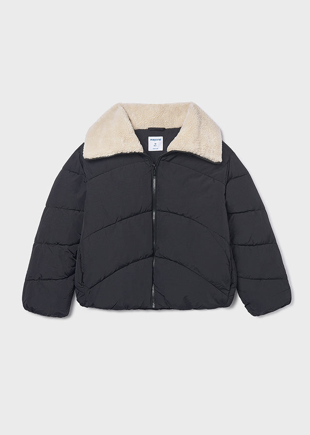 Blusão gola pelo - mayoral - Menina - AW25-7437