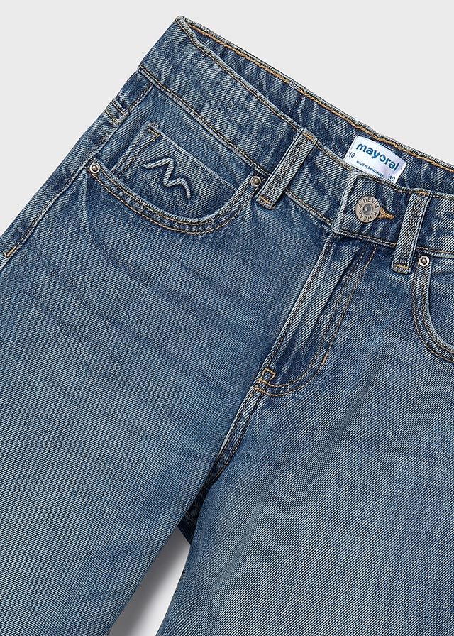 Calça ganga relax - mayoral - Menina - AW25-7574