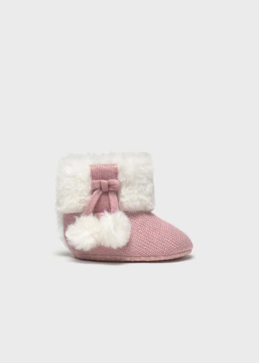 Bota tricô - mayoral - New Born menina - AW25-9954