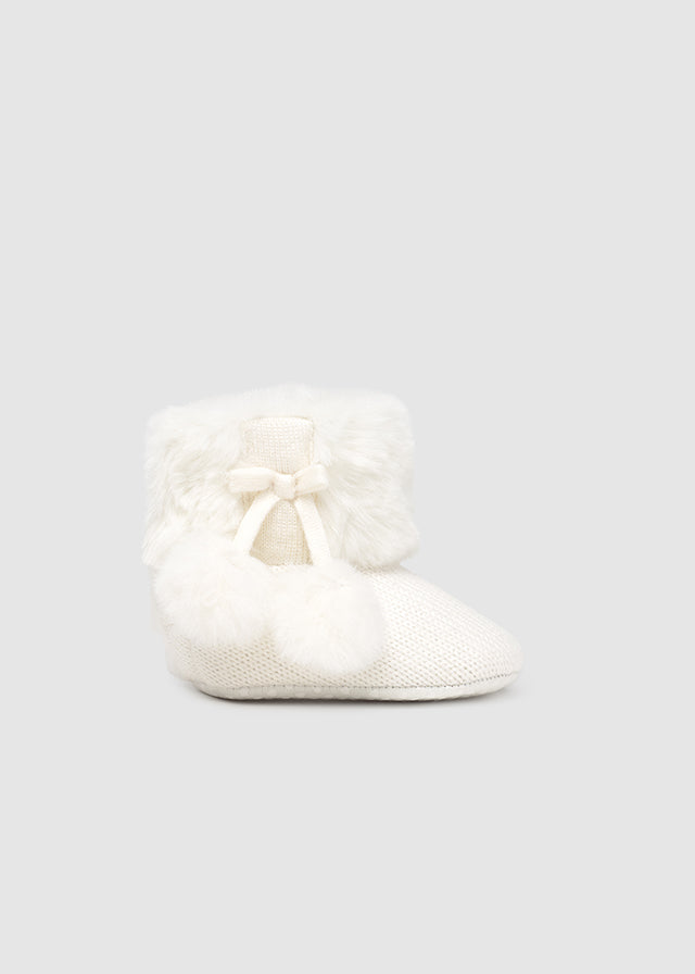 Bota tricô - mayoral - New Born menina - AW25-9954