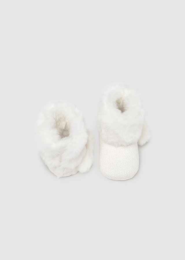 Bota tricô - mayoral - New Born menina - AW25-9954