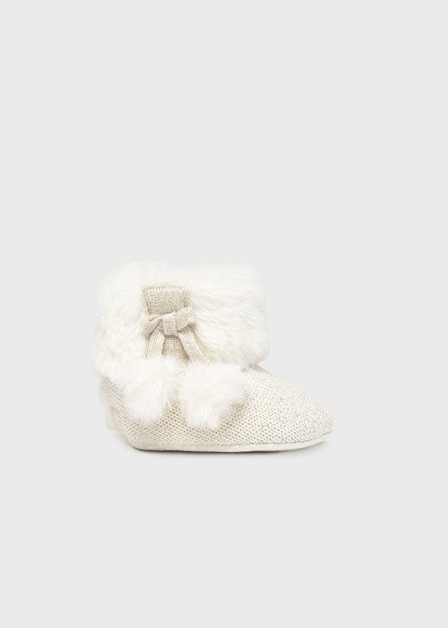 Bota tricô - mayoral - New Born menina - AW25-9954
