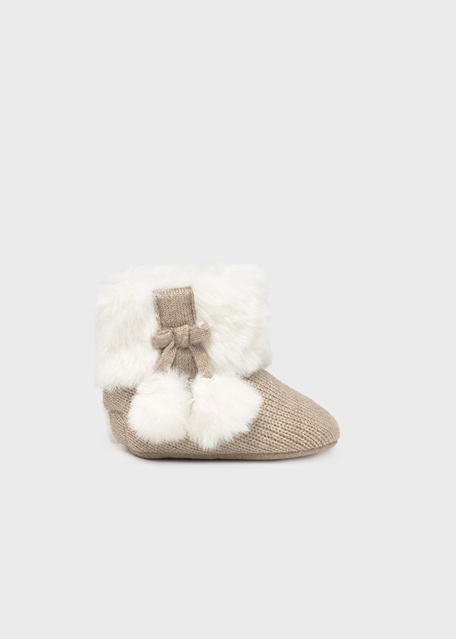 Bota tricô - mayoral - New Born menina - AW25-9954