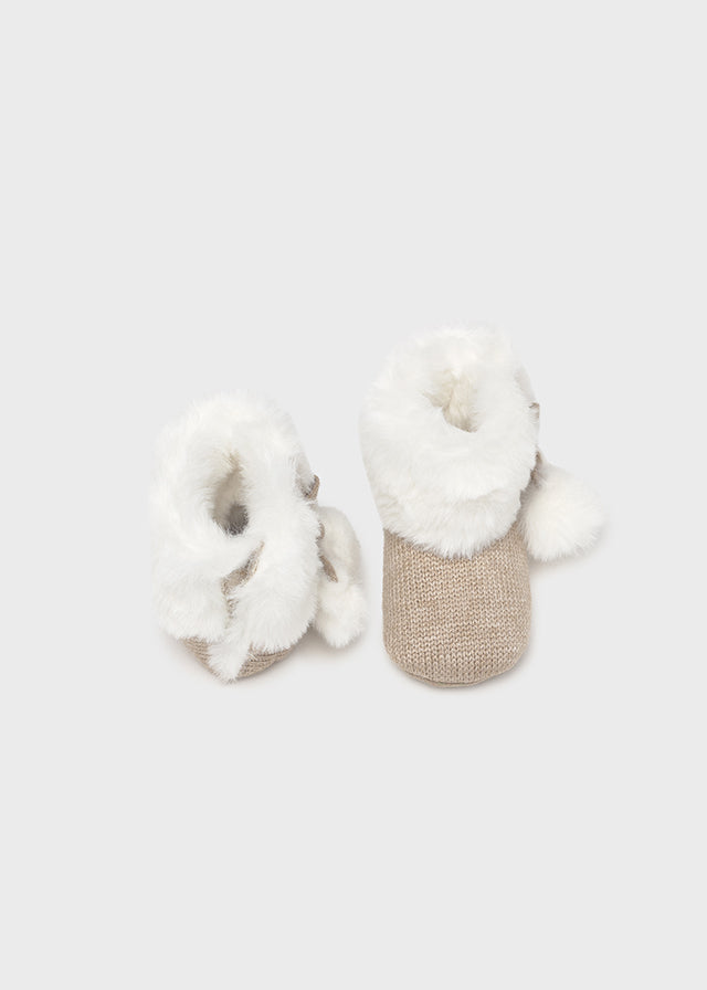 Bota tricô - mayoral - New Born menina - AW25-9954