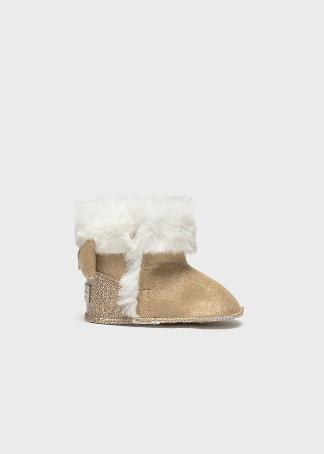 Bota serraje - mayoral - New Born menina - AW25-9965