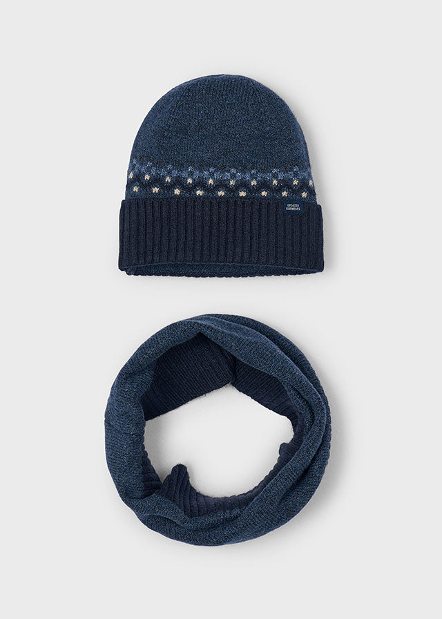 Conj. chapéu gola - mayoral - Mini Menino - AW25-10069