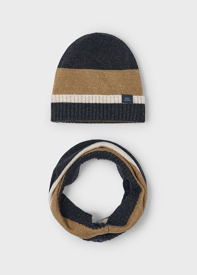 Conj. chapéu gola - mayoral - Mini Menino - AW25-10069
