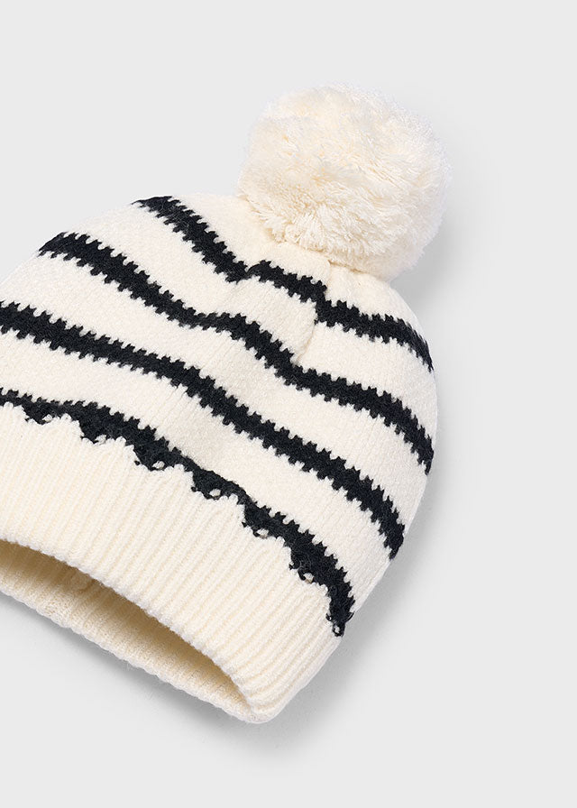 Conj.gorro/cachecol riscas - mayoral - Mini Menina - AW25-10070