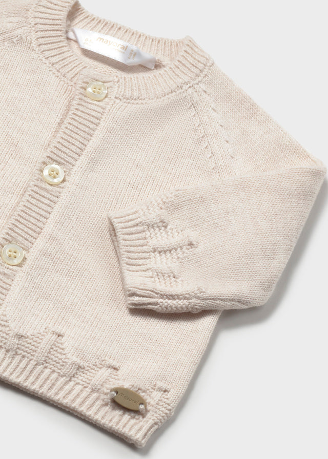 Casaco trocot gola redonda - Milk vig