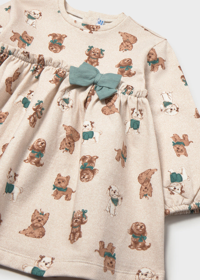 Vestido felpa estampado - Lagoon