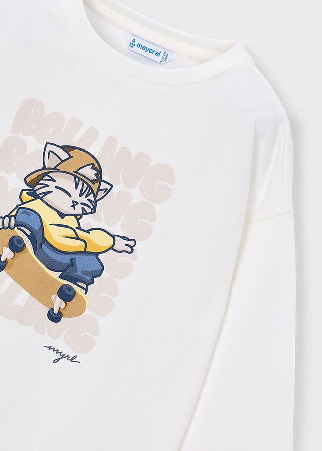 Camisola rolling - Nata