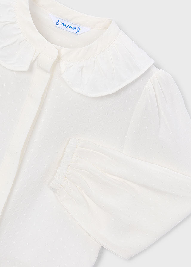 Blusa classica - Crú