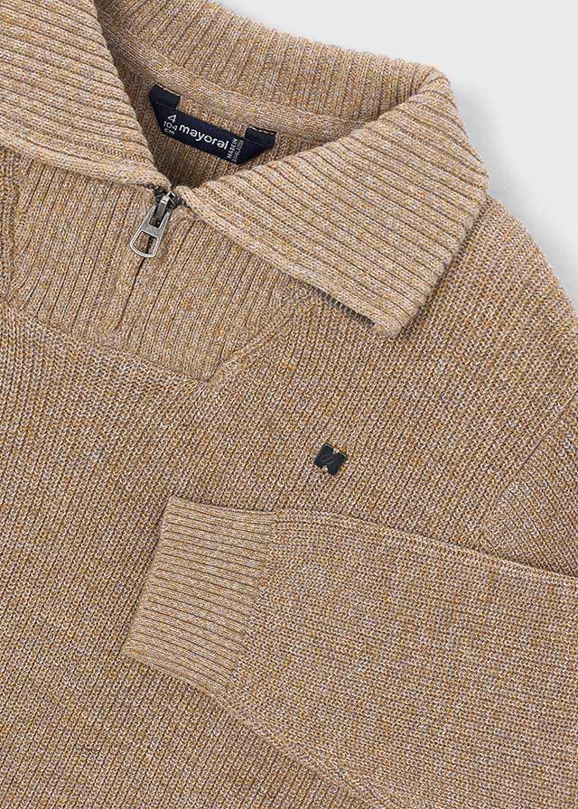 Jersey fecho - Cacao twee