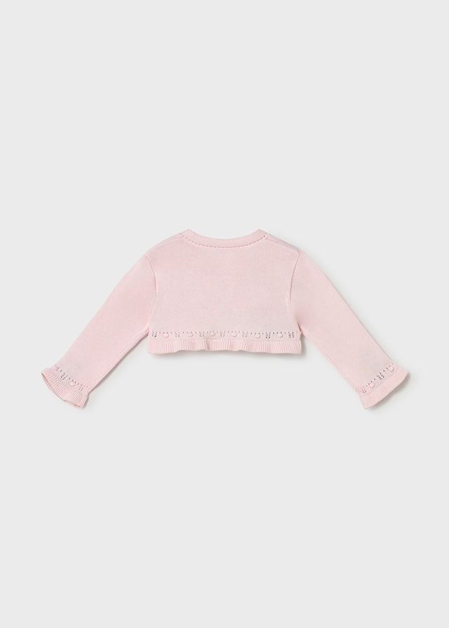 Casaco tricot básico - mayoral - New Born menina - SS26-318
