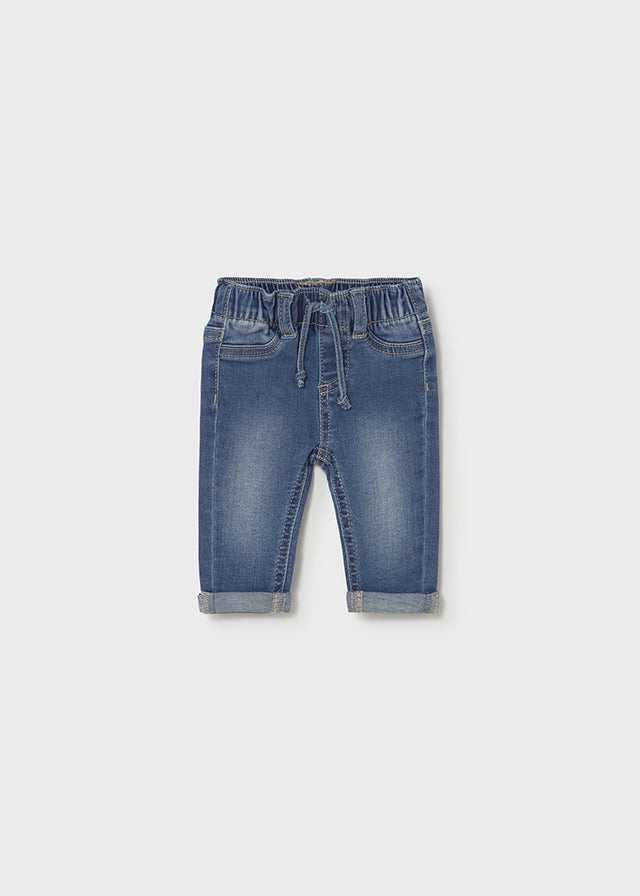 Calça ganga básica - mayoral - New Born menino - SS26-596