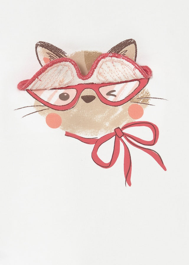 Camiseta m/cta gráfica - mayoral - Baby menina - SS26-1080