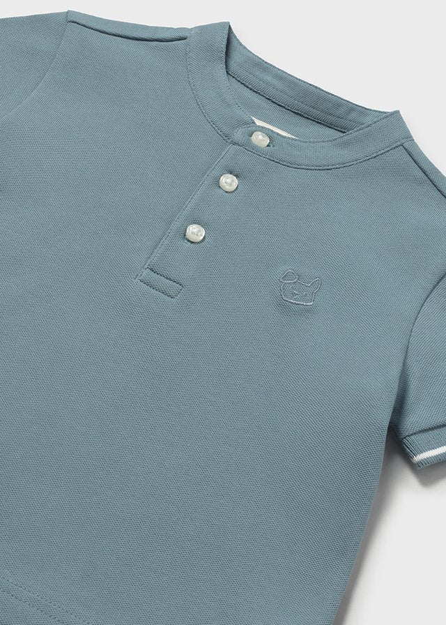 Polo m/curta gola mao - mayoral - Baby menino - SS26-1106