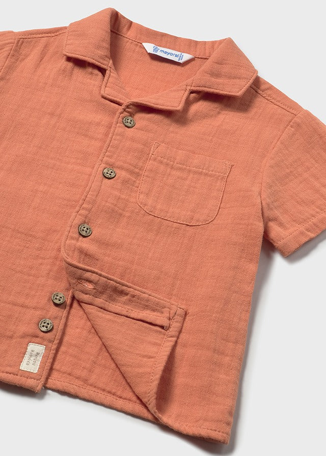 Camisa m/c bambula - mayoral - Baby menino - SS26-1113
