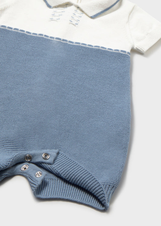 Babygrow tricô gola - mayoral - New Born menino - SS26-1603