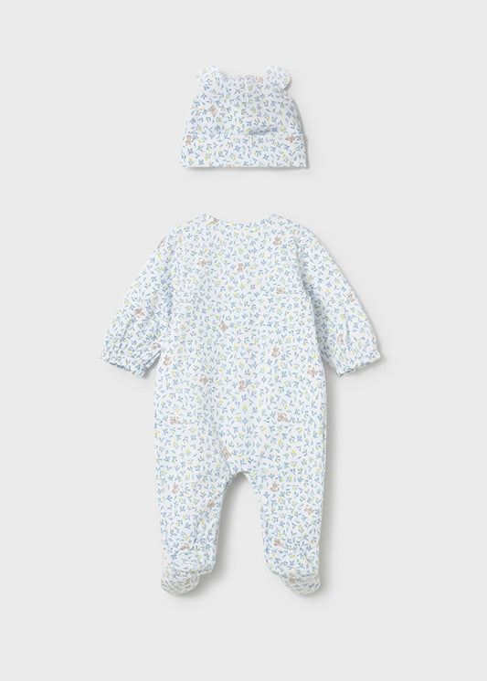Babygrow / chapéu - mayoral - New Born menina - SS26-1706