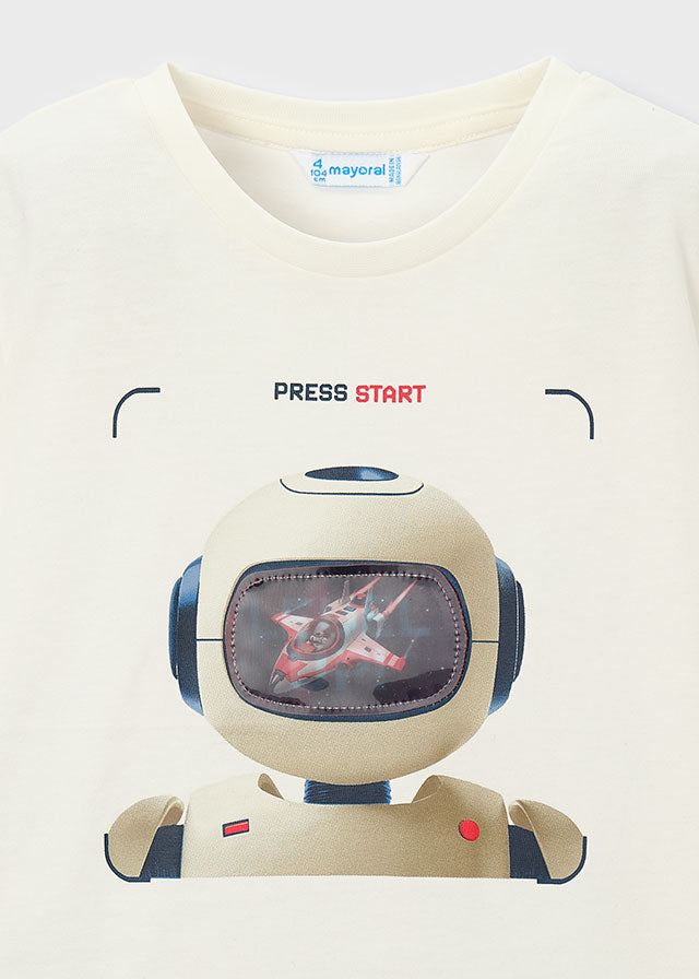 Camiseta lenticular - mayoral - Mini Menino - SS26-3065