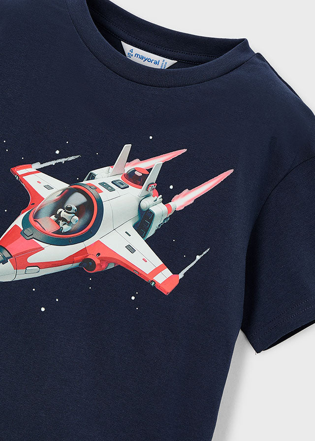 T´shirt nave - mayoral - Mini Menino - SS26-3067