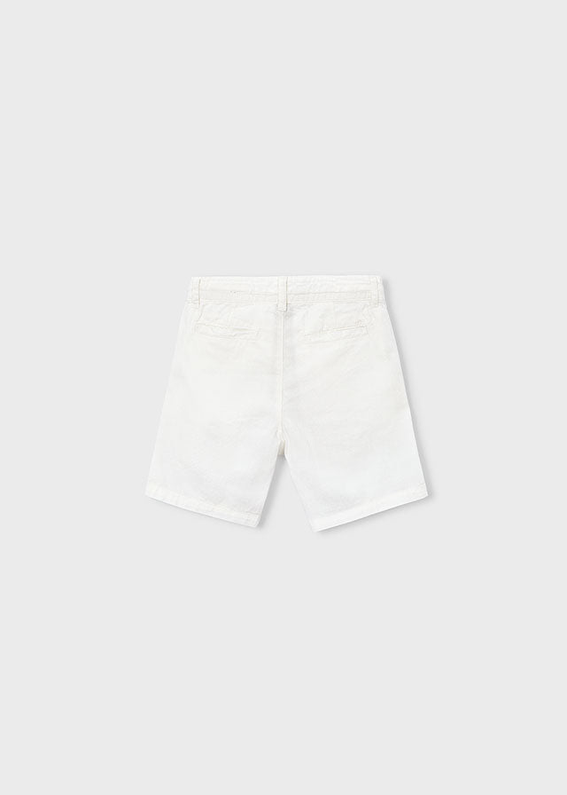 Bermuda linho relaxed - mayoral - Mini Menino - SS26-3202
