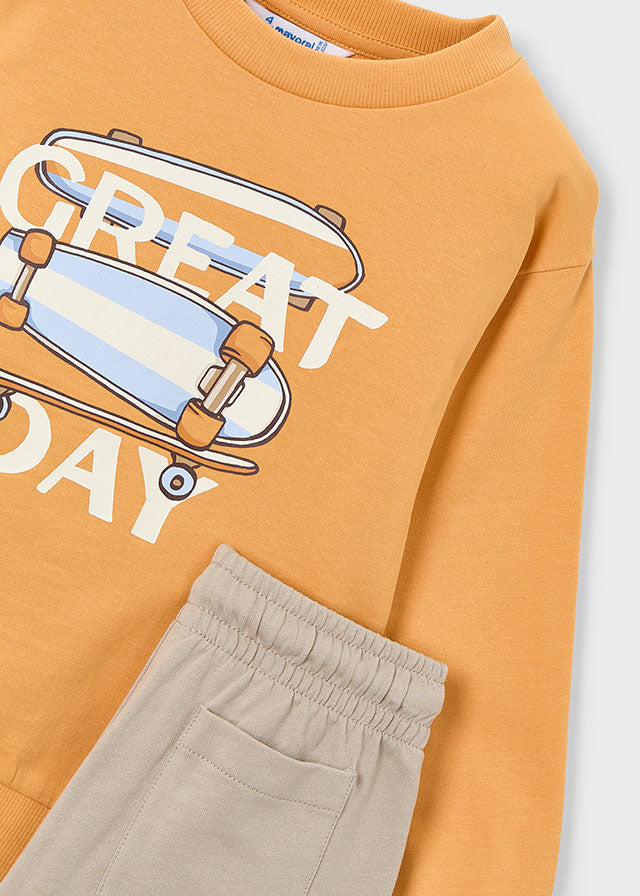 Fato treino sweat - mayoral - Mini Menino - SS26-3882